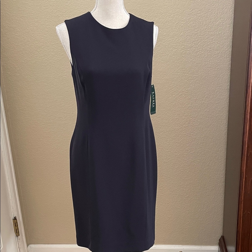 Ralph Lauren Elegant dark Navy Sleeveless Dressed